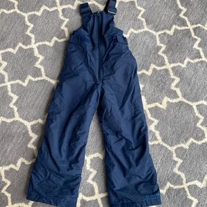 Kids Columbia snow bibs